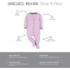 imageOnesies Brand babygirls 4pack Sleep N Play Footies Multi PackRainbows