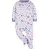imageOnesies Brand babygirls 4pack Sleep N Play Footies Multi PackRainbows