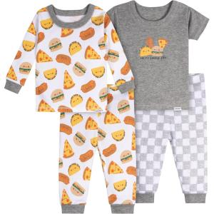 imageOnesies Brand Baby Boys Snug Fit 4Piece Pajama SetTreats