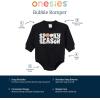 imageOnesies Brand babyboys Sweatshirt Bubble RomperSpooky Season