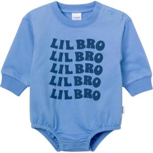 imageOnesies Brand babyboys Sweatshirt Bubble RomperLil Bro