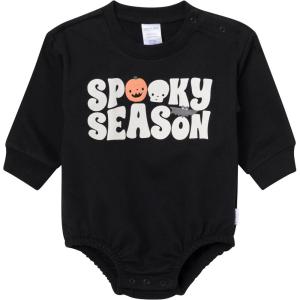 imageOnesies Brand babyboys Sweatshirt Bubble RomperSpooky Season