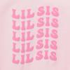 imageOnesies Brand babygirls Sweatshirt Bubble RomperLil Sis