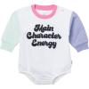 imageOnesies Brand Unisex Baby Sweatshirt Bubble RomperMain Character