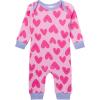 imageOnesies Brand babygirls 3pack Cotton Romper  Soft Lap Shoulder Onepieces With Leg Snaps for Easy Changes and Allday Comfort