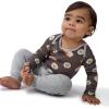 imageOnesies Brand unisexbaby 4piece Bodysuits and PantsMiso Happy