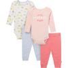 imageOnesies Brand unisexbaby 4piece Bodysuits and PantsCozy Girl