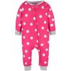 imageOnesies Brand Baby Girls 3pack Snug Fit Onepiece Cotton PajamasDots  Kitties