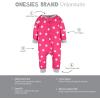 imageOnesies Brand Baby Girls 3pack Snug Fit Onepiece Cotton PajamasDots  Kitties
