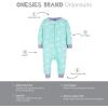 imageOnesies Brand Baby Girls 3pack Snug Fit Onepiece Cotton PajamasRainbows